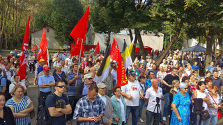 НПСР, Левый Фронт и КПРФ - в одном строю во Владимире!