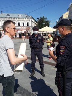 Пикет в поддержку П.Н. Грудинина